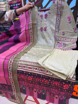 Lightweight Embroidered Stitched Collection